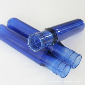 100% neuer Materialhersteller Lieferung 800 g 55 mm Halsblau Pet Preform für 20 l Wasserflasche